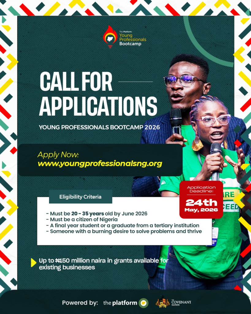 Young Professional Bootcamp - Covenant Nation - Pastor Poju Oyemade